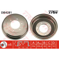 Гальмівний барабан TRW DB4281