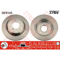 Гальмівний диск TRW DF4143