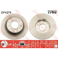 Гальмівний диск TRW DF4276