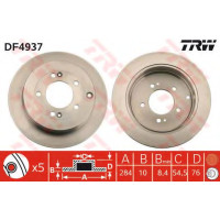 Гальмівний диск TRW DF4937