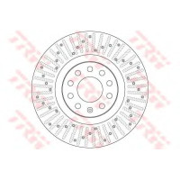 Гальмівний диск TRW DF6190BS