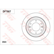 Гальмівний диск TRW DF7911