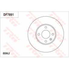 Гальмівний диск TRW DF7928