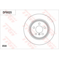Гальмівний диск TRW DF8056