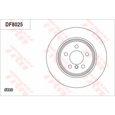 Гальмівний диск TRW DF8056