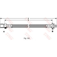 Гальмівний шланг TRW PHB353