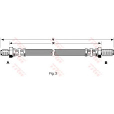 Гальмівний шланг TRW PHC204