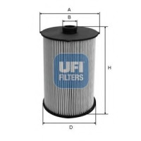 Паливний фільтр UFI 26.043.00