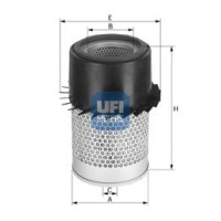 Повітряний фільтр UFI 27.878.00