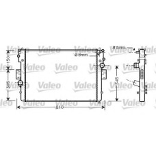 Радіатор, охолодження двигуна VALEO 734448