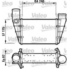 Інтеркулер VALEO 817625