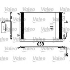Конденсатор, кондиціонер VALEO 817648