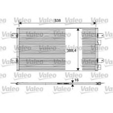 Конденсатор, кондиціонер VALEO 817701