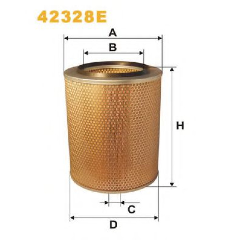 Повітряний фільтр WIX FILTERS 42328E