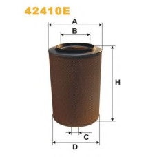 Повітряний фільтр WIX FILTERS 42410E
