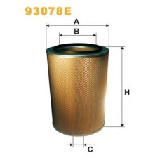 Повітряний фільтр WIX FILTERS 93078E