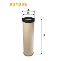 Фільтр додаткового повітря WIX FILTERS 93103E