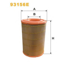 Повітряний фільтр WIX FILTERS 93156E
