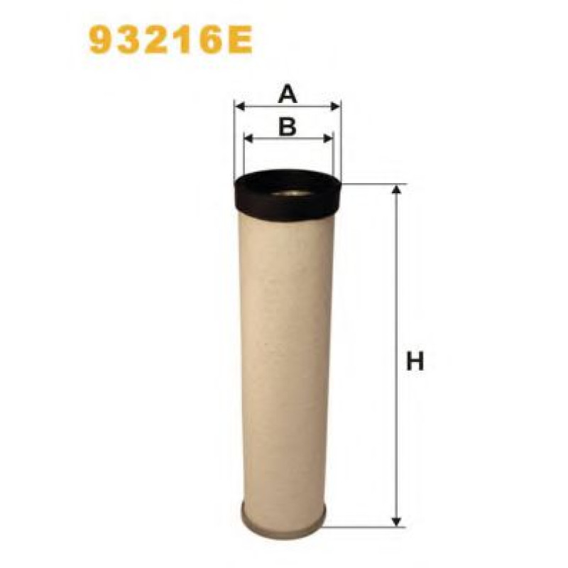 Фільтр додаткового повітря WIX FILTERS 93216E