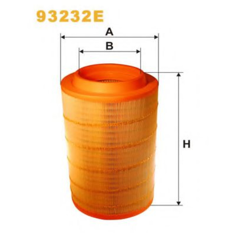 Повітряний фільтр WIX FILTERS 93232E