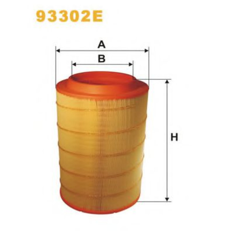 Повітряний фільтр WIX FILTERS 93302E