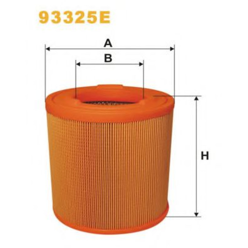 Повітряний фільтр WIX FILTERS 93325E