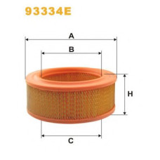 Повітряний фільтр WIX FILTERS 93334E