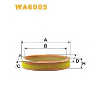 Повітряний фільтр WIX FILTERS WA6005