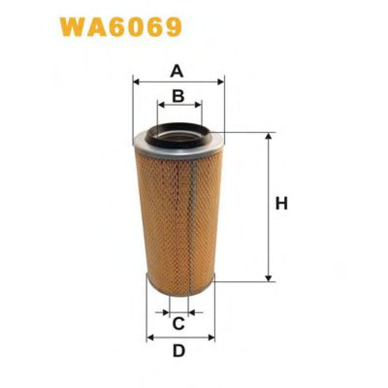Повітряний фільтр WIX FILTERS WA6069