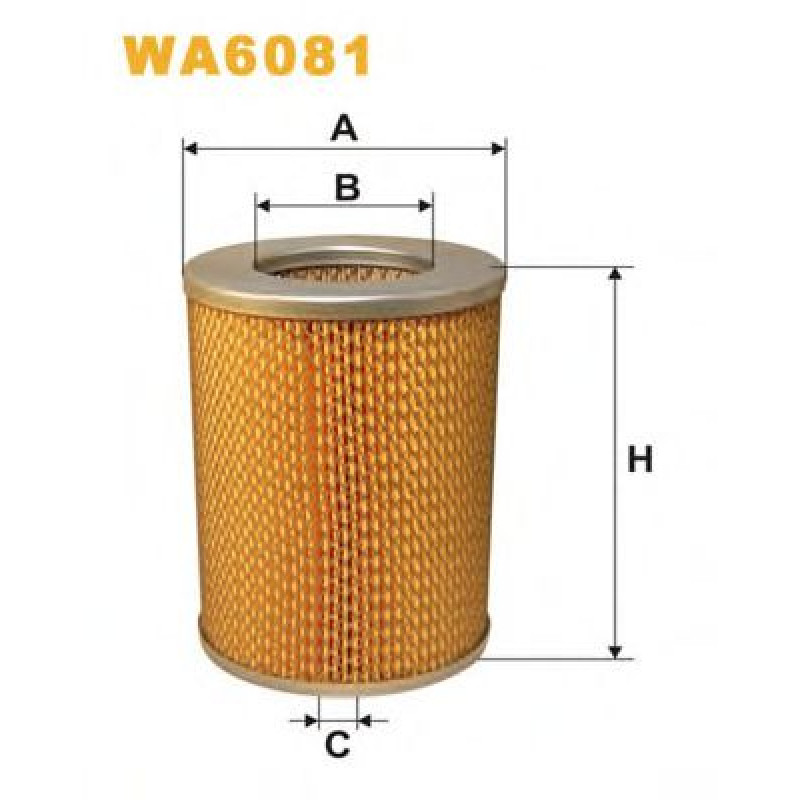 Повітряний фільтр WIX FILTERS WA6081