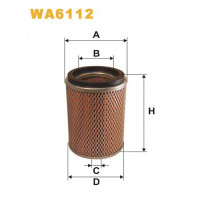 Повітряний фільтр WIX FILTERS WA6112