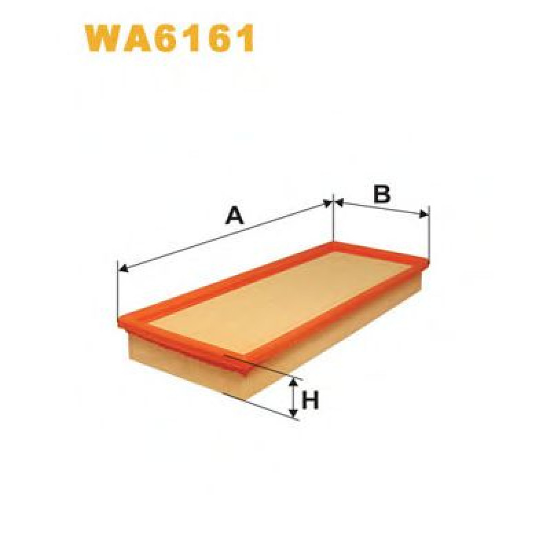 Повітряний фільтр WIX FILTERS WA6161