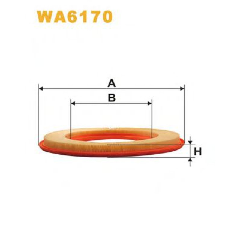 Повітряний фільтр WIX FILTERS WA6170