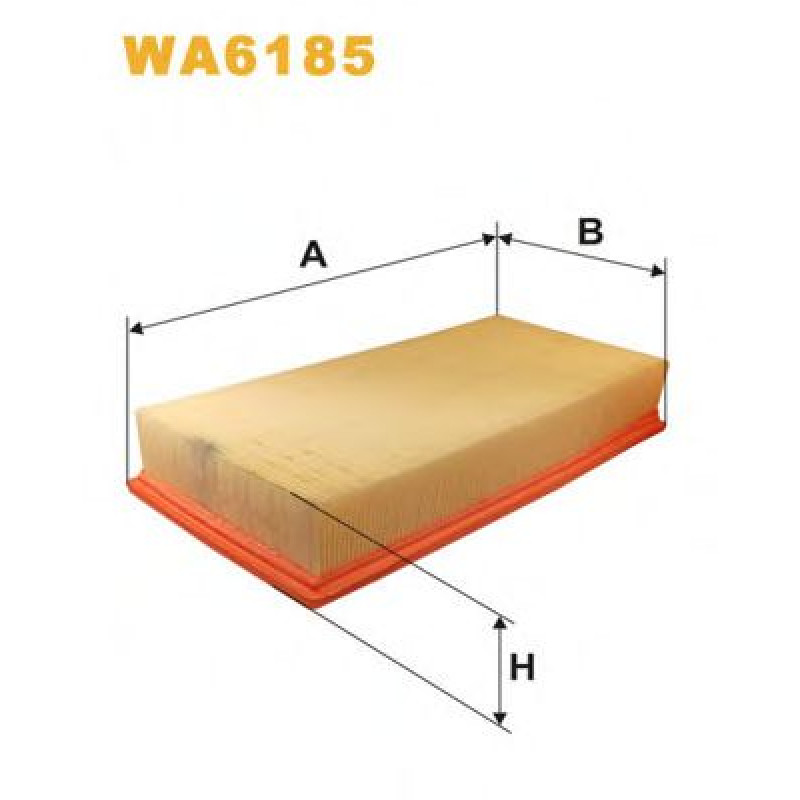 Повітряний фільтр WIX FILTERS WA6185
