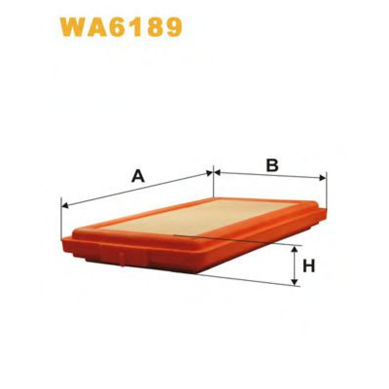 Повітряний фільтр WIX FILTERS WA6189