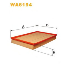 Повітряний фільтр WIX FILTERS WA6194