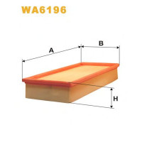 Повітряний фільтр WIX FILTERS WA6196