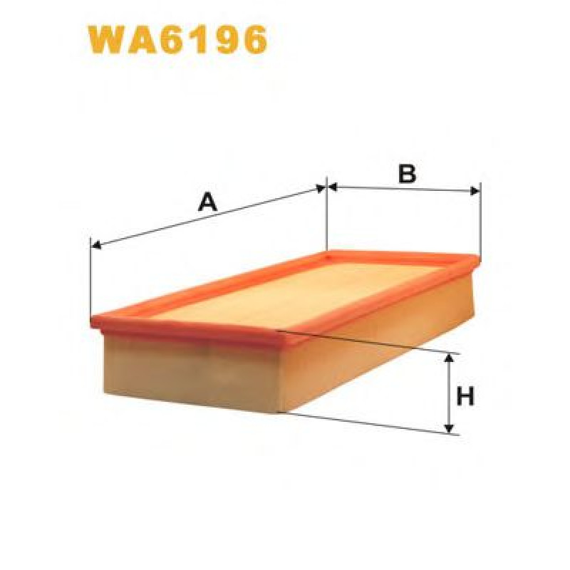 Повітряний фільтр WIX FILTERS WA6196