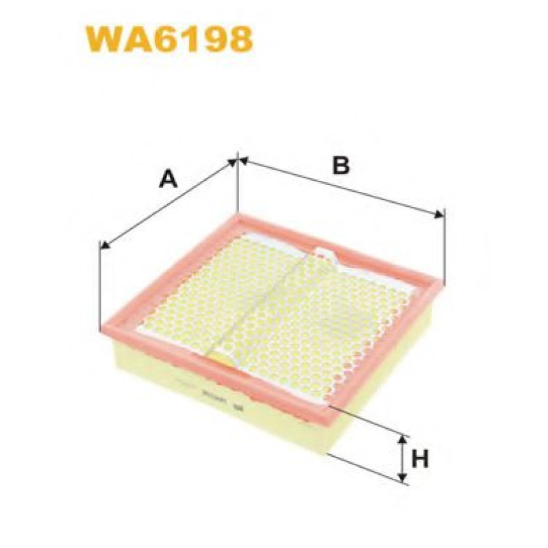 Повітряний фільтр WIX FILTERS WA6198