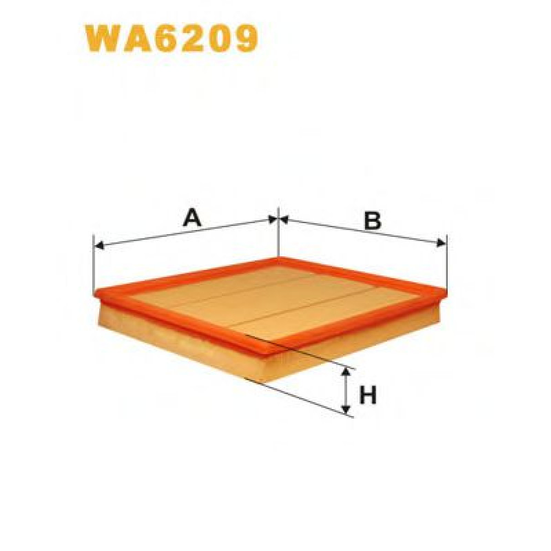 Повітряний фільтр WIX FILTERS WA6209