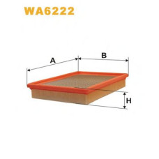 Повітряний фільтр WIX FILTERS WA6222