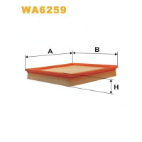 Повітряний фільтр WIX FILTERS WA6259