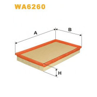 Повітряний фільтр WIX FILTERS WA6260