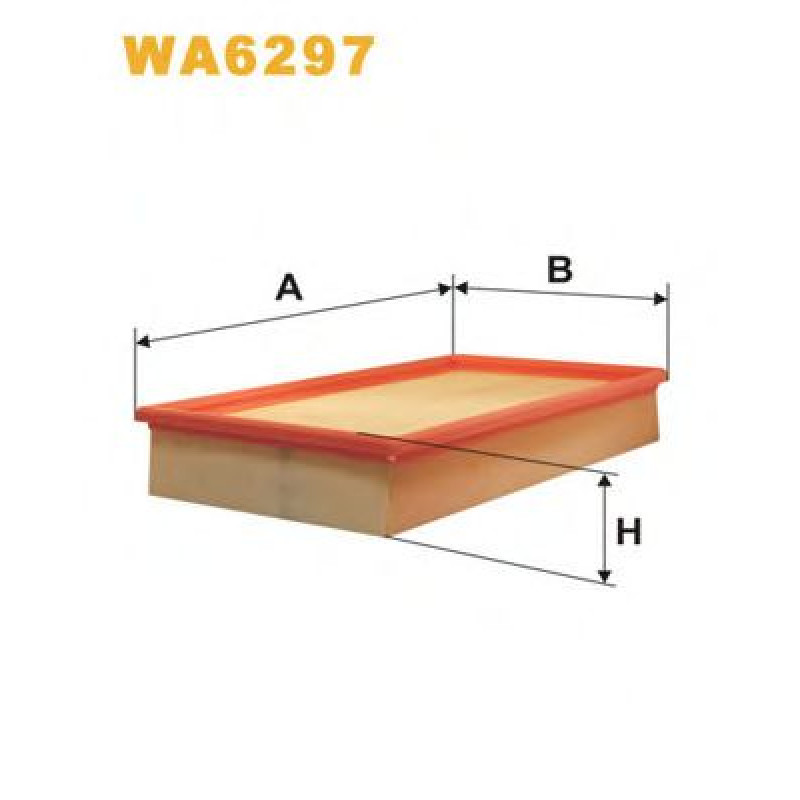 Повітряний фільтр WIX FILTERS WA6297