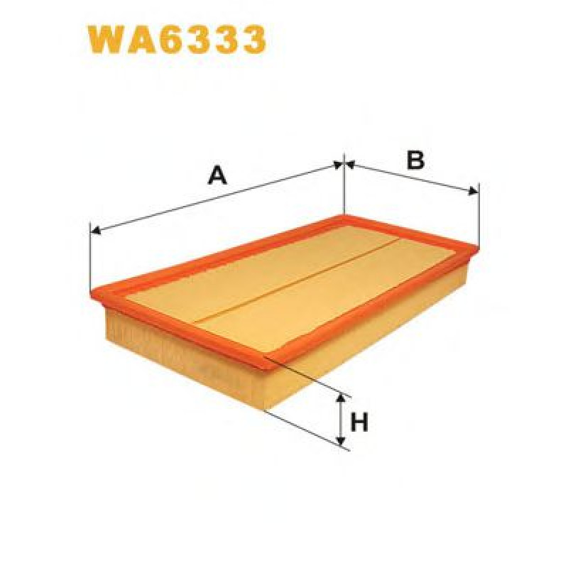 Повітряний фільтр WIX FILTERS WA6333