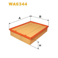 Повітряний фільтр WIX FILTERS WA6344