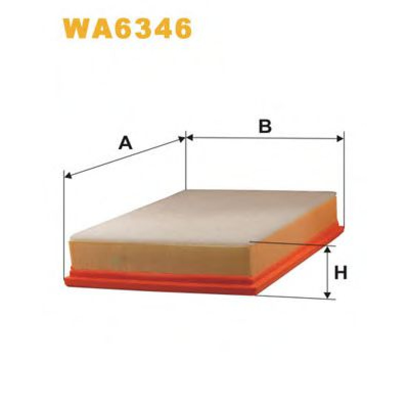 Повітряний фільтр WIX FILTERS WA6346