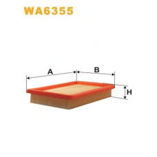 Повітряний фільтр WIX FILTERS WA6355