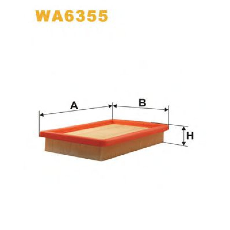 Повітряний фільтр WIX FILTERS WA6355