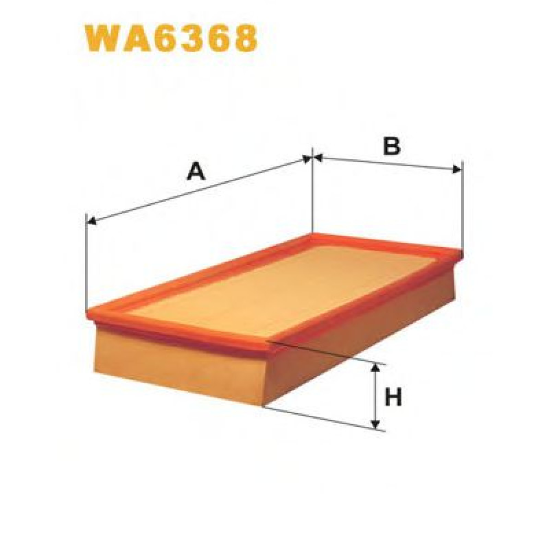 Повітряний фільтр WIX FILTERS WA6368